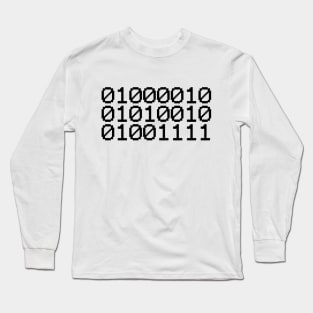 BINARY BRO Long Sleeve T-Shirt